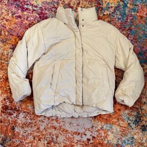Top Ten The Super Air Women's Cream Puffer Jacket
